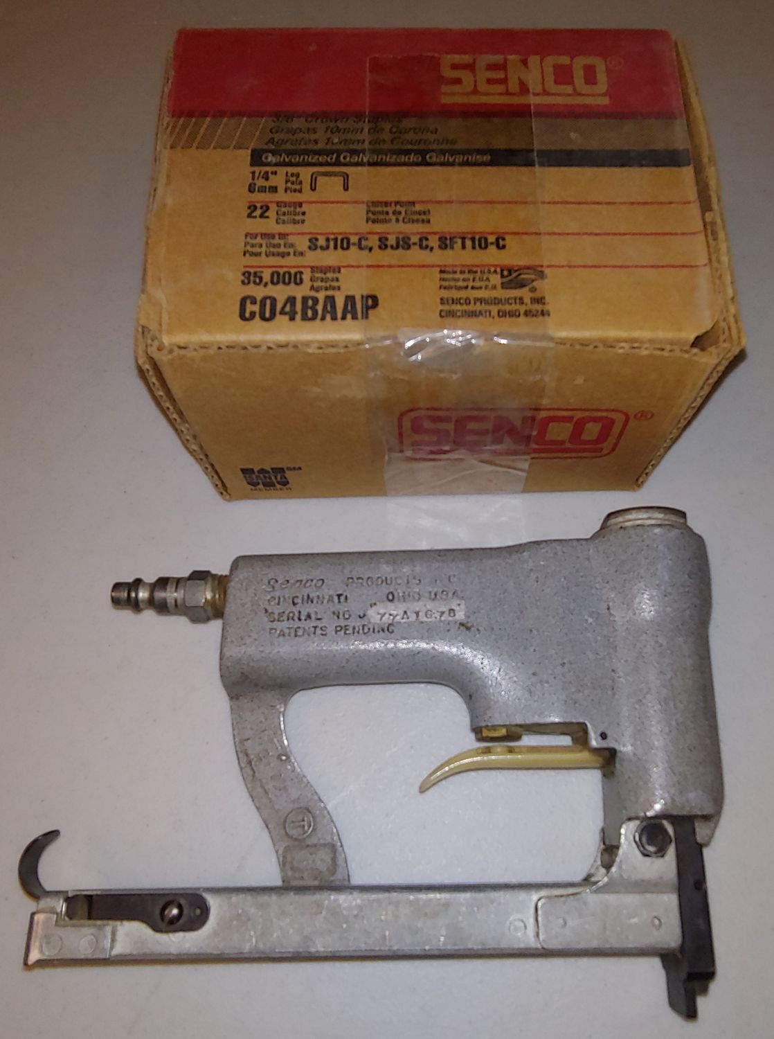 Woodtek Bandsaw, Point Driver, Stapler, Press Weight, ATG Gun (Used) Item # UE-091725E