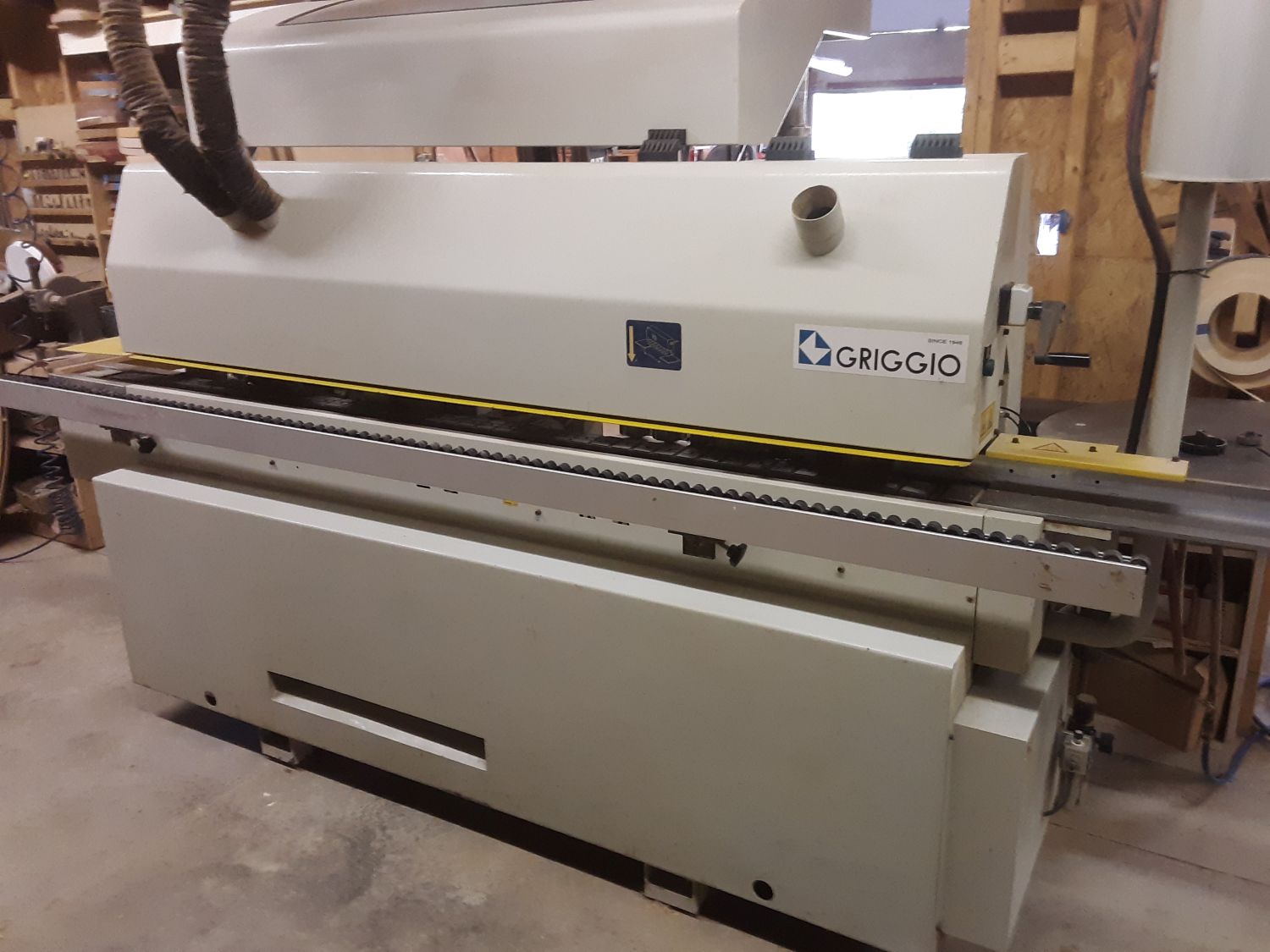Griggio Model GB 2/8 Single Sided Edge Bander (Used) Items # UE-091725F