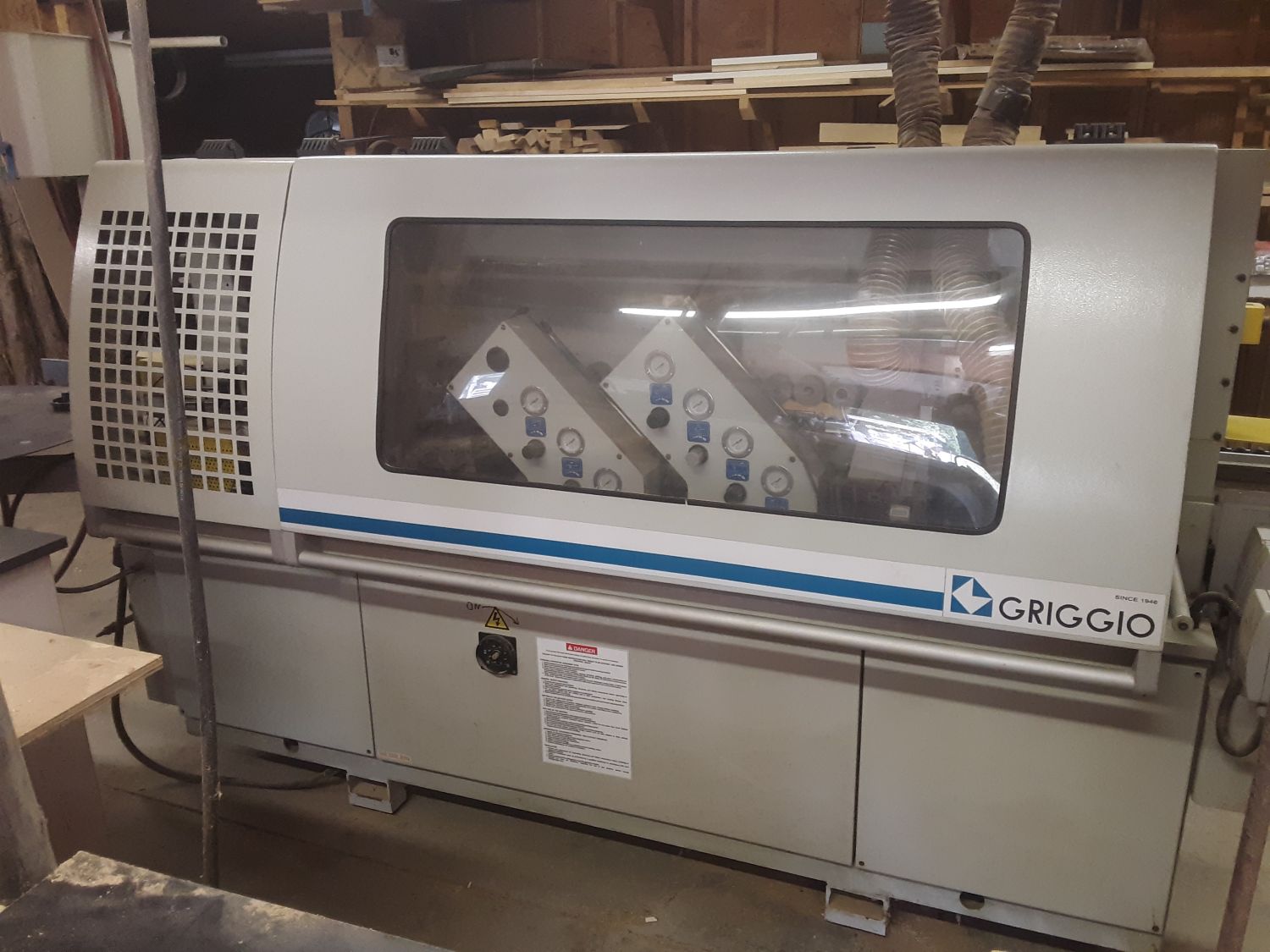 Griggio Model GB 2/8 Single Sided Edge Bander (Used) Items # UE-091725F