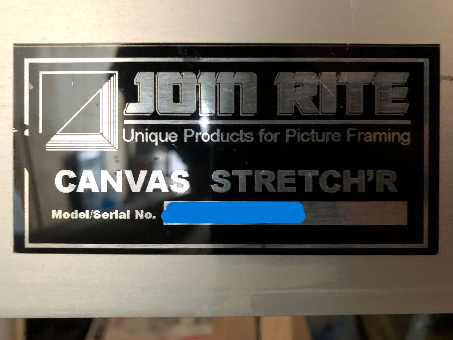 Join Rite / JoinRite CS60 60″ Canvas Stretcher / Stretching Machine (Used) Item # UE-092425A