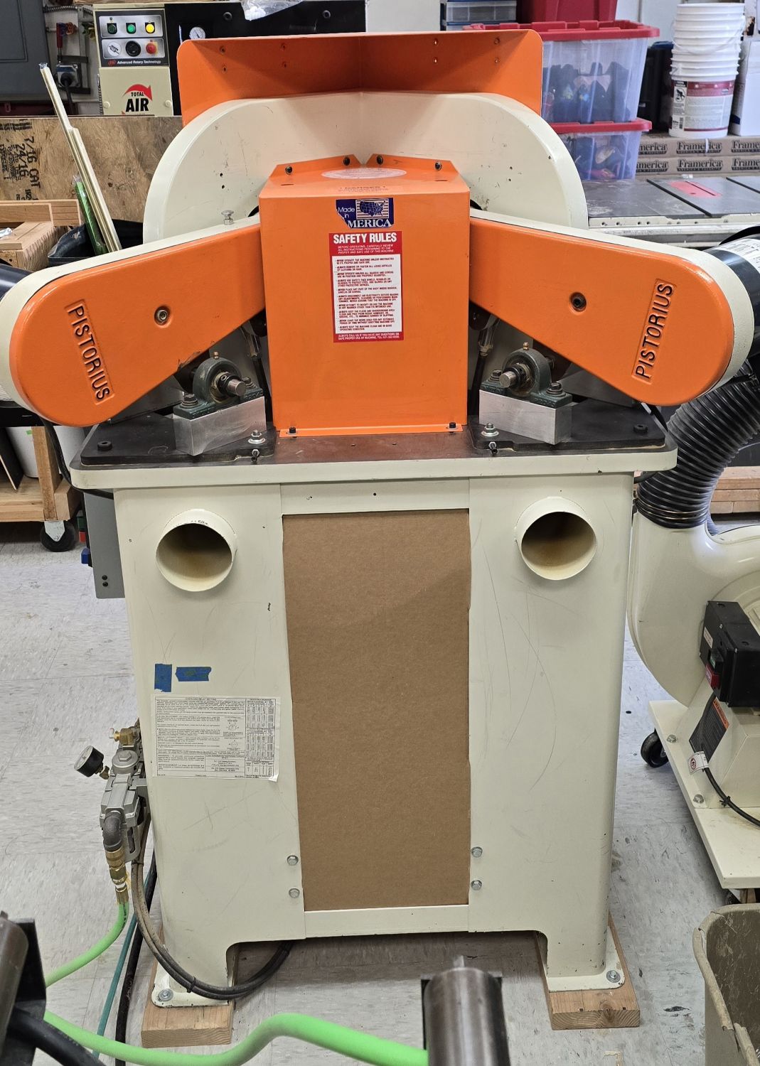 Pistorius EMN-14/EMN14 14″ Double Miter Saw (Used) Item # UE-092425C