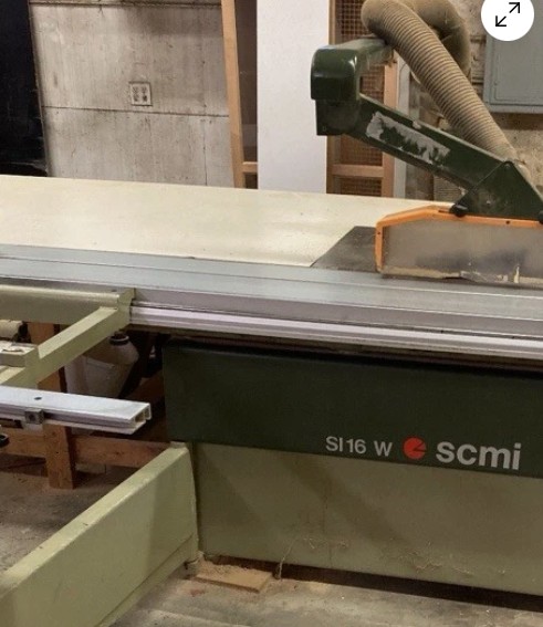 SCMI SI 16 W Sliding Table Saw Scoring Panel Saw (Used) Item # UE-092625D