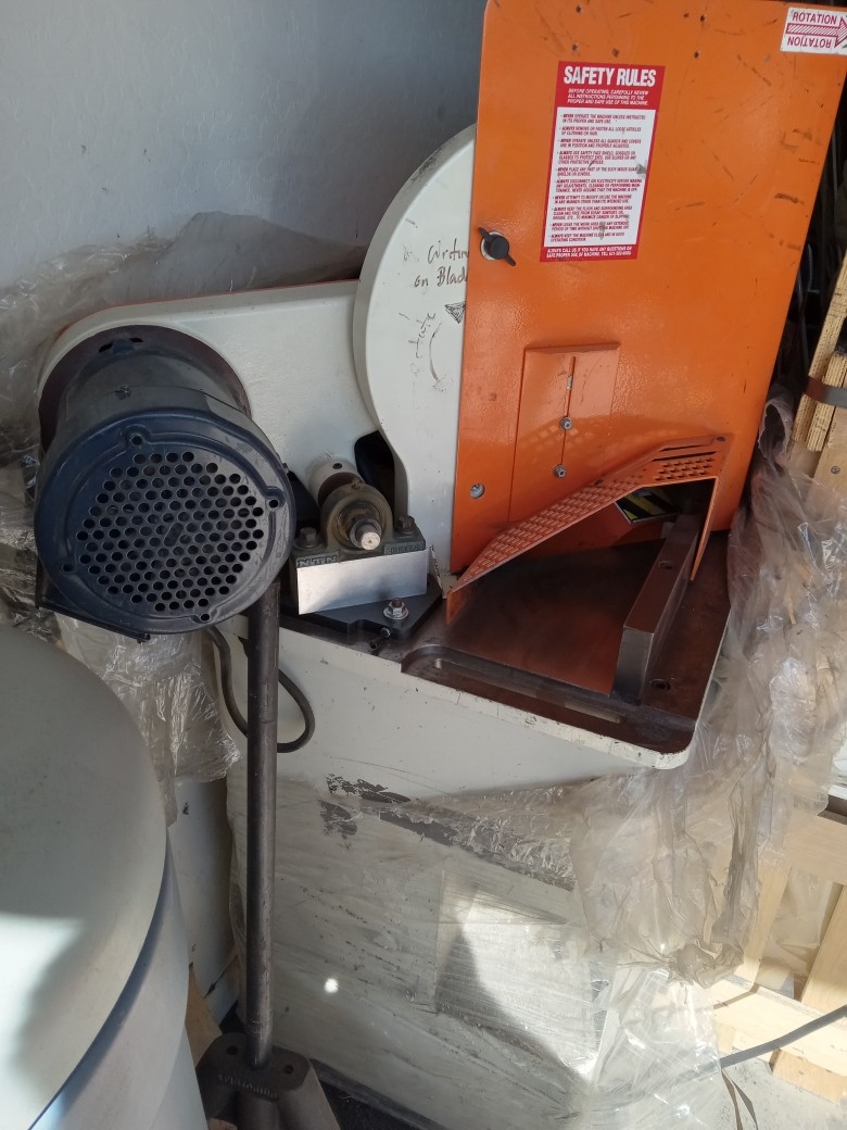 Pistorius EMN-14/EMN14 14″ Double Miter Saw (Used) Item # UE-101525B