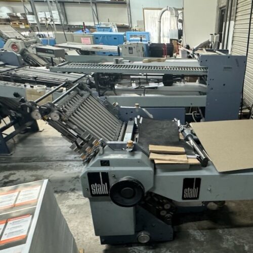 Stahl TF-66 Continuous Feed Paper Folder (Used) Item # UE-101125A
