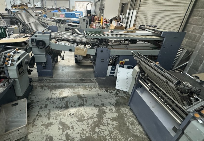 Stahl TF-66 Continuous Feed Paper Folder (Used) Item # UE-101125A