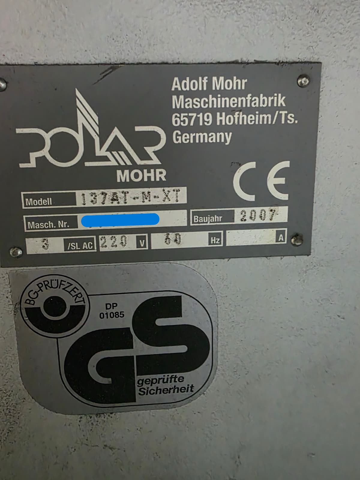 Polar 137 AT-M-XT Paper Cutter (Used) Item # UE-102225B