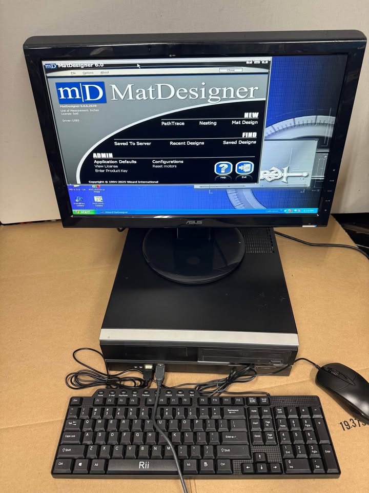 Wizard 8500e CMC Computerized Mat Cutter (Used) Item # UE-103025C