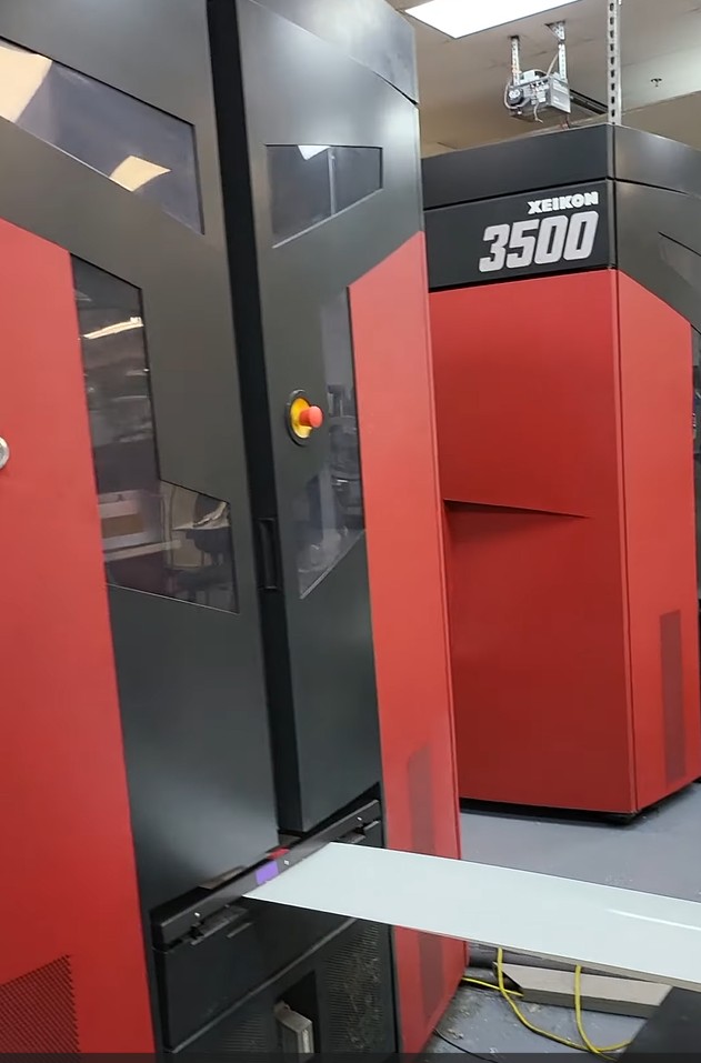 Xeikon 3500 Digital Label Press & GM Finisher (Used) Item # UE-112325B