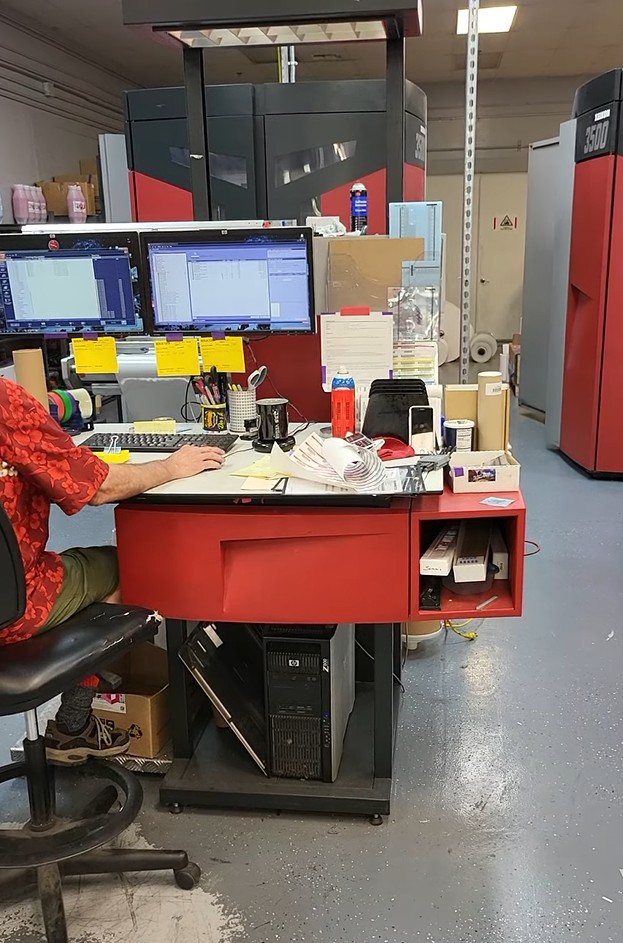 Xeikon 3500 Digital Label Press & GM Finisher (Used) Item # UE-112325B