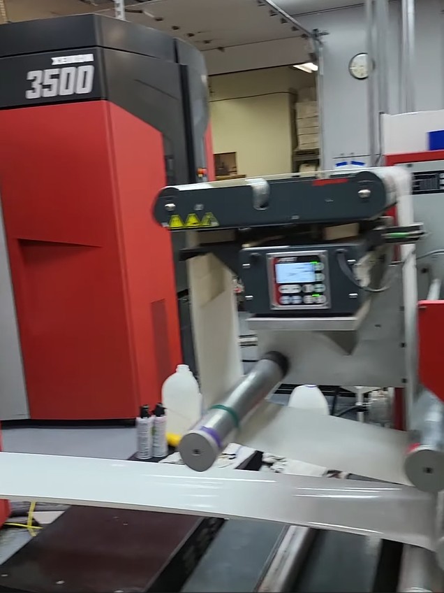Xeikon 3500 Digital Label Press & GM Finisher (Used) Item # UE-112325B