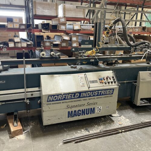 Norfield Signature Magnum Door Machine (Used) Item # UE-110425A