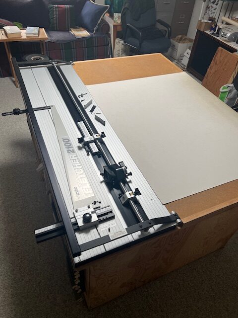 Fletcher 2100 48″ Mat Cutter (Used) Item # UE-111225B