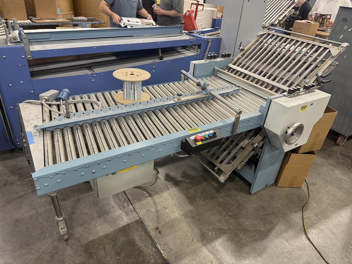 MBO B26 Continuous Feed 4/4 Folder w/ A76 Delivery (Used) Item # UE-111925F