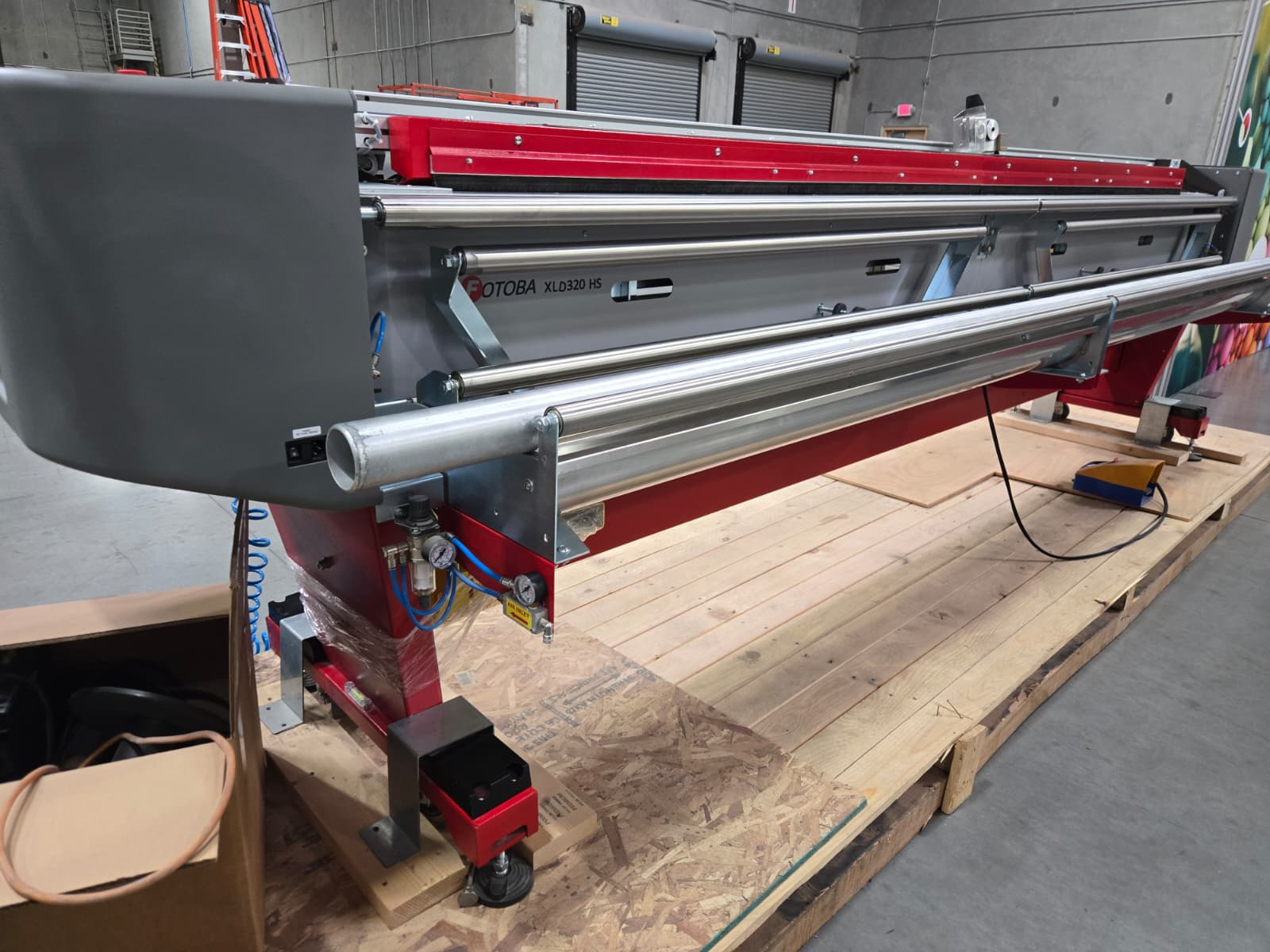 Fotoba XLD 320 HS 10′ Wide X/Y High Speed Cutter (Used) Item # UE-112025F