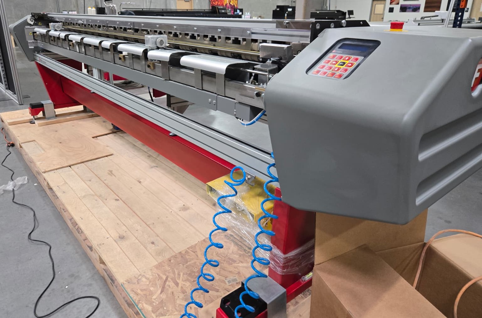 Fotoba XLD 320 HS 10′ Wide X/Y High Speed Cutter (Used) Item # UE-112025F