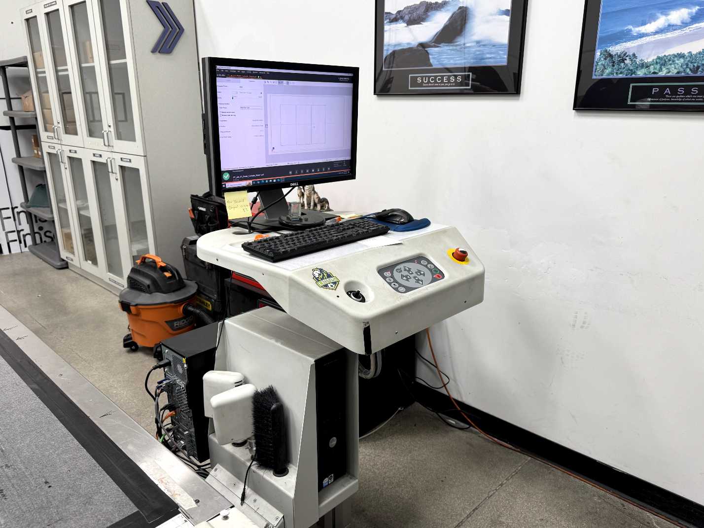 Esko Kongsberg i-XL-24 Cutting Table (Used) Item # UE-112525A