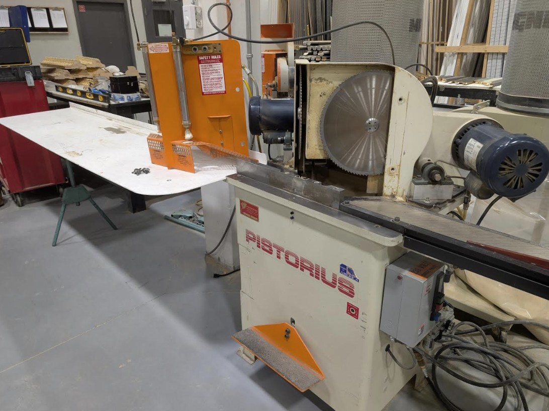 Pistorius EMN-14/EMN14 14″ Double Miter Saw (Used) Item # UE-113025A