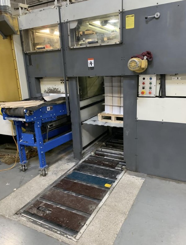 Bobst Autoplaten SP 102-CER 28×40″ Die Cutter (Used) Item # UE-120825C