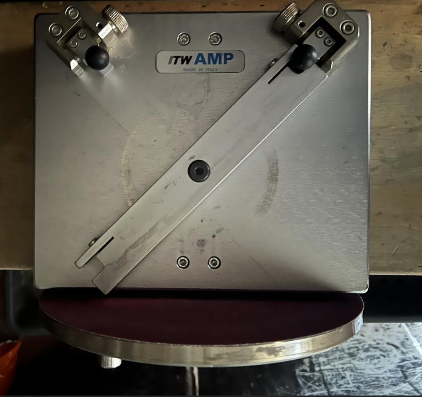 ITW AMP Mitre Disc Sander (Used) Item # UE-120825F