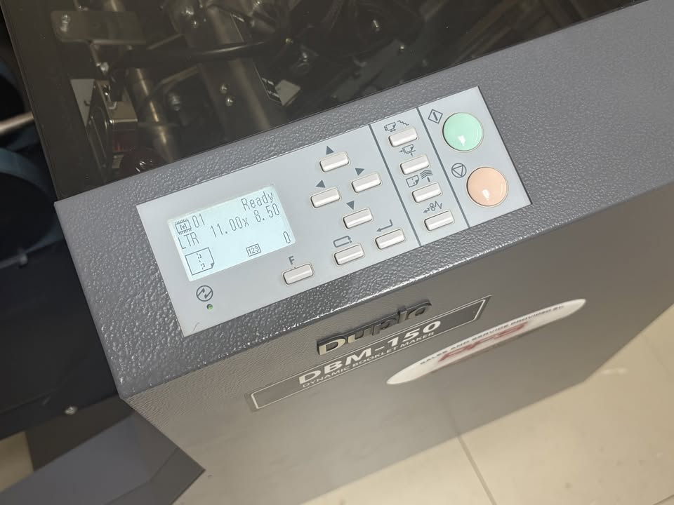 Duplo DBM-150 Booklet Maker (Used) Item # UE-121125A