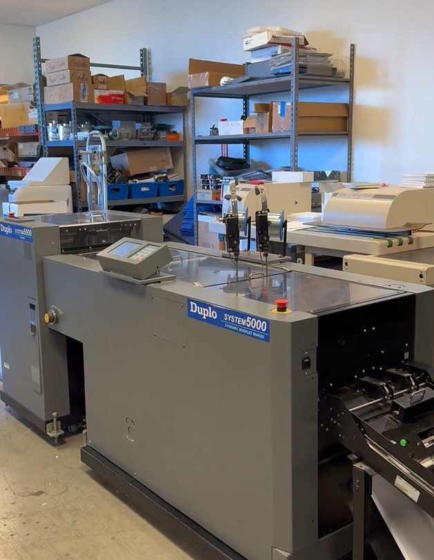 Duplo 5000 In-line Booklet Making System (Used) Item # UE-121125D