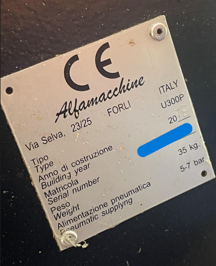 Fletcher AMP U-300P / U300P Semi-Automatic Picture Frame Joiner Underpinner Vnailer (Used) Item # UE-121825H