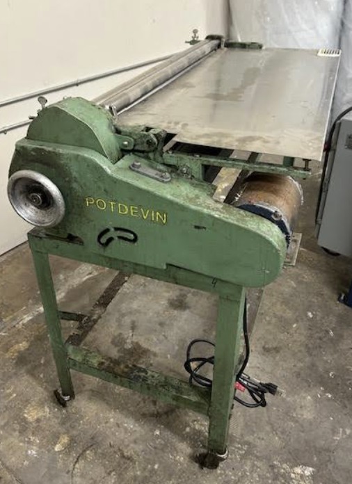 Potdevin NTZ36 36″ Cold Gluer w/ Stand (Used) Item # UE-123025B