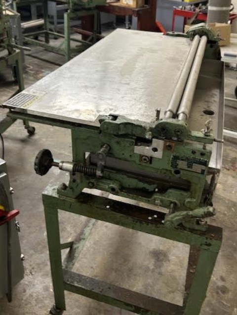 Potdevin NTZ36 36″ Cold Gluer w/ Stand (Used) Item # UE-123025B