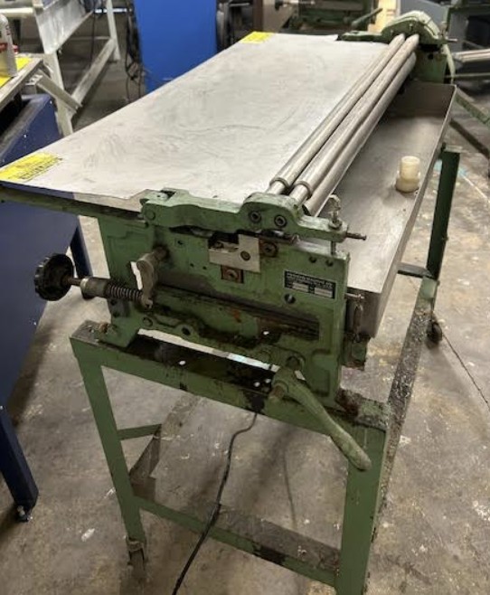 Potdevin NTZ36 36″ Cold Gluer w/ Stand (Used) Item # UE-123025C