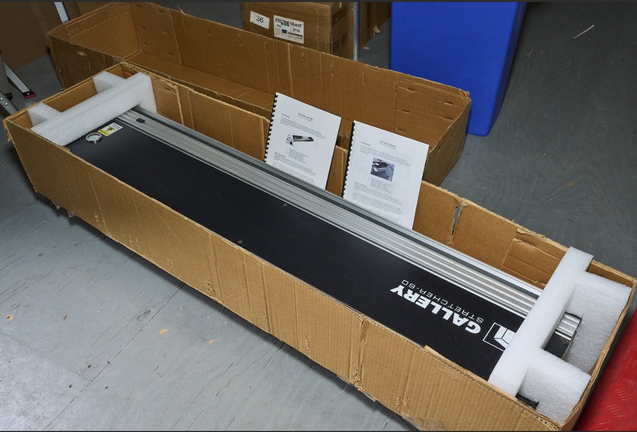 Gallery Stretcher GS-60 60″ Canvas Stretching Machine (Used) Item # UE-011326H