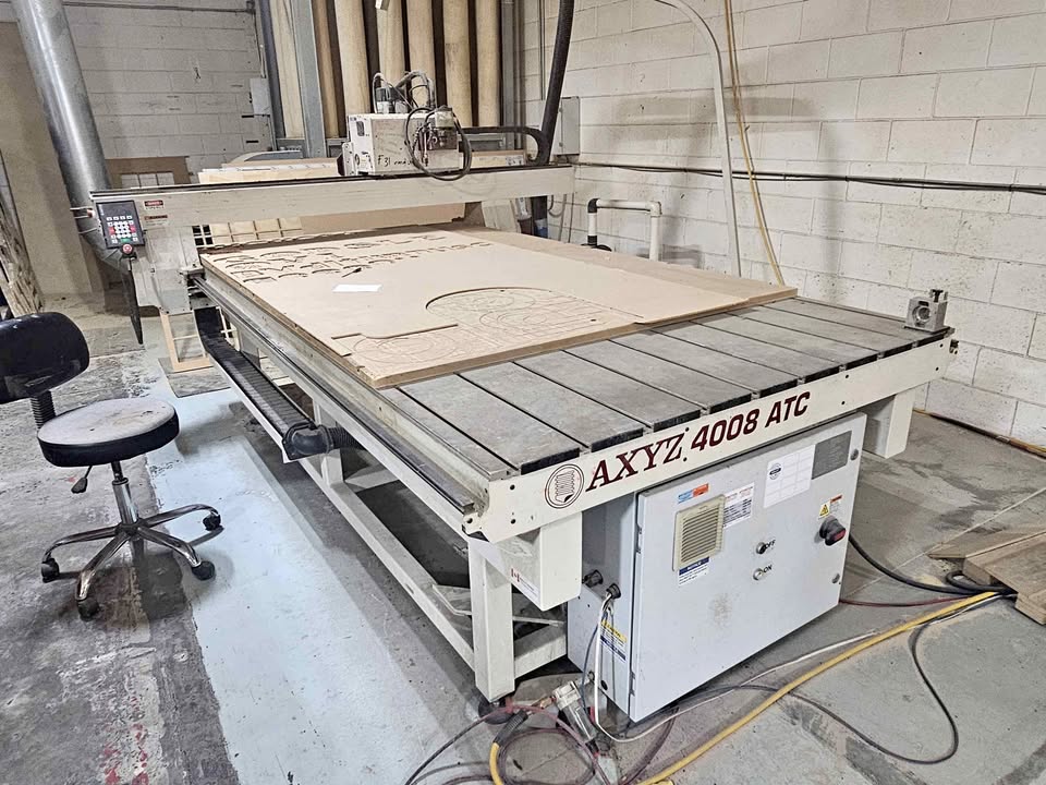 AXYZ 4008 ATC 5×8′ CNC Router (Used) Item # UE-012326A