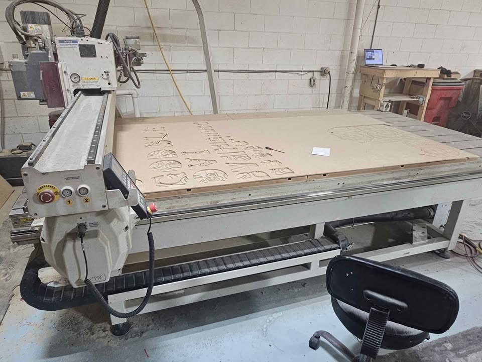 AXYZ 4008 ATC 5×8′ CNC Router (Used) Item # UE-012326A