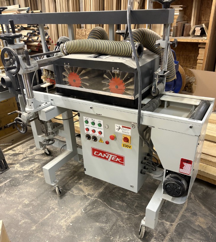 Cantek LBS300-5S 3-Sided Lineal Brush Sander (Used) Item # UE-012326B