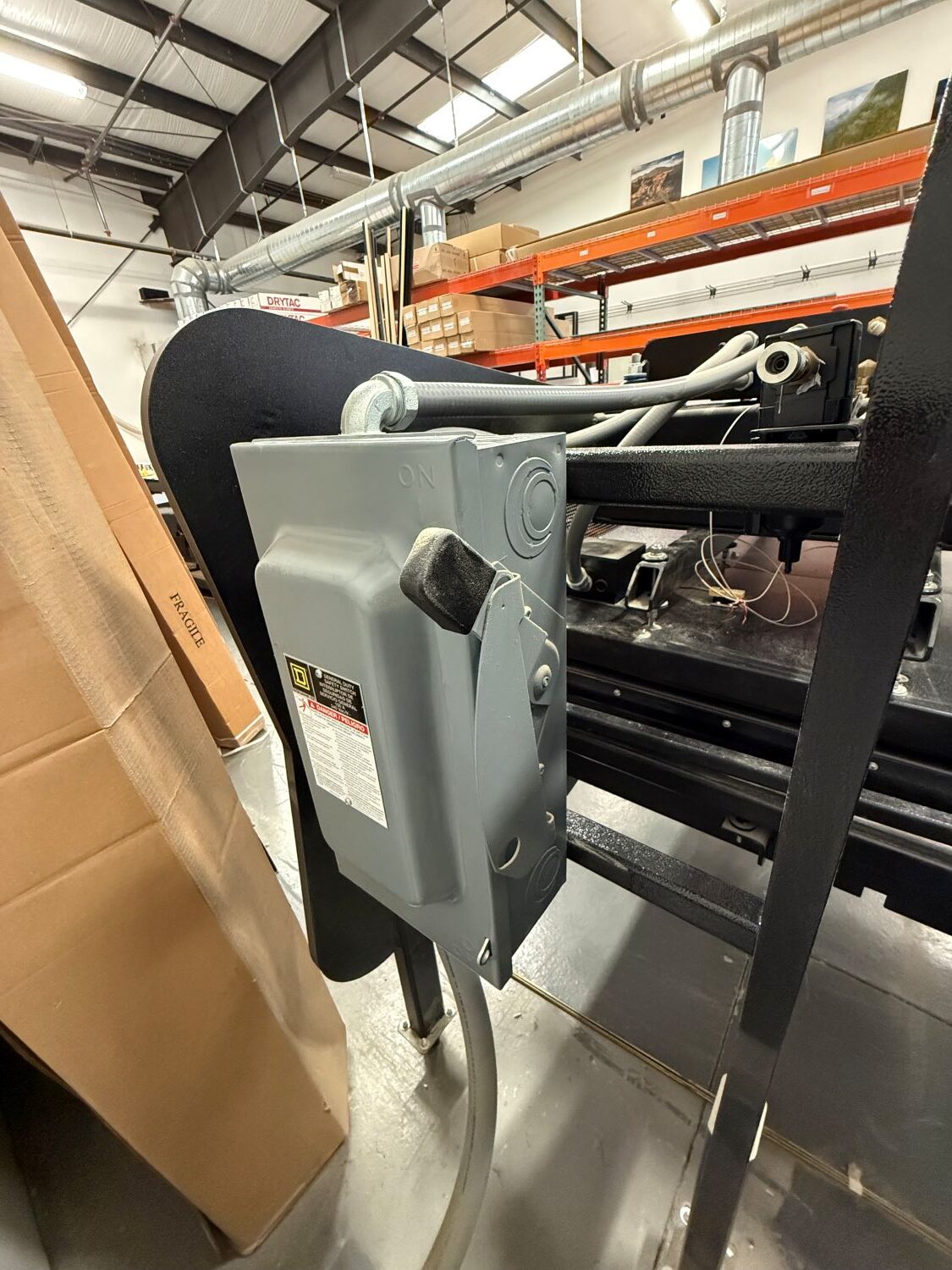 Geo Knight Maxi Press MAXI-4060AW 44″ x 64″ Top & Bottom Air Heat TWIN Press (Used) Item # UE-012626B