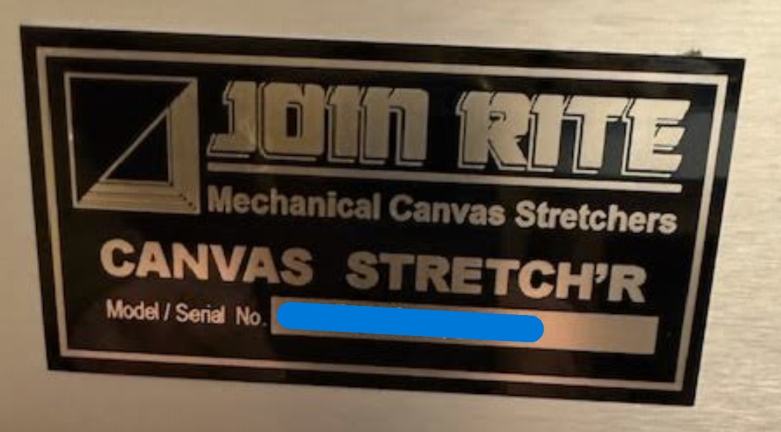 Joinrite C36 36″ Canvas Stretcher (Used) Item # UE-012626D