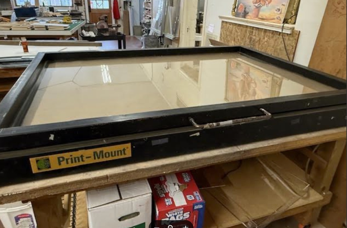 Print Mount Model PM-64 44×64″ Cold Vacuum Press (Used) Item # UE-012726B
