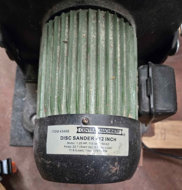 CM Miter / Miter 12″ Disc Sander – Electric (Used) Item # UE-012726E