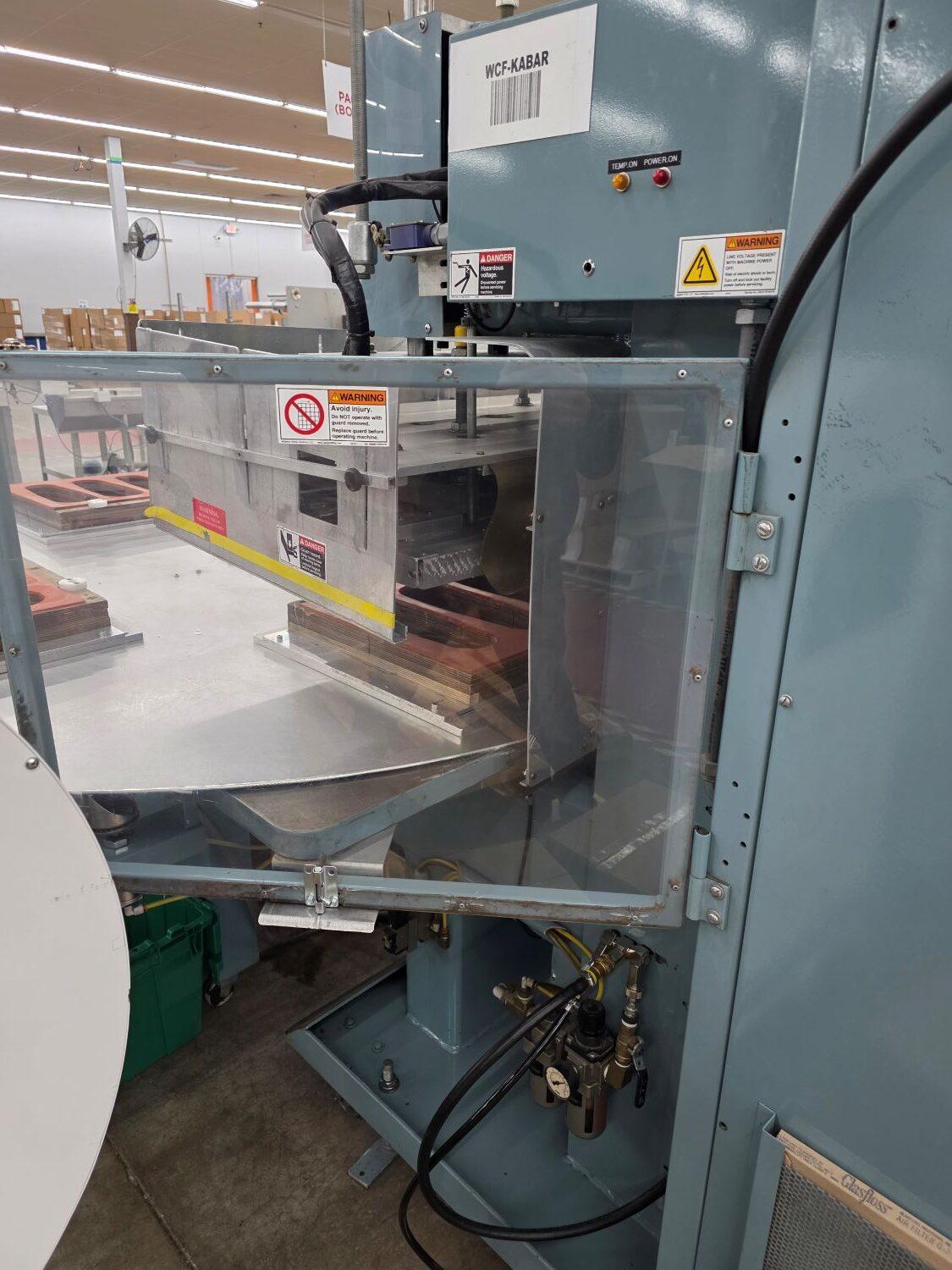 Cosmos Kabar RF Clamshell Blister Sealer Model # 15000FS (Used) Item # UE-012726F