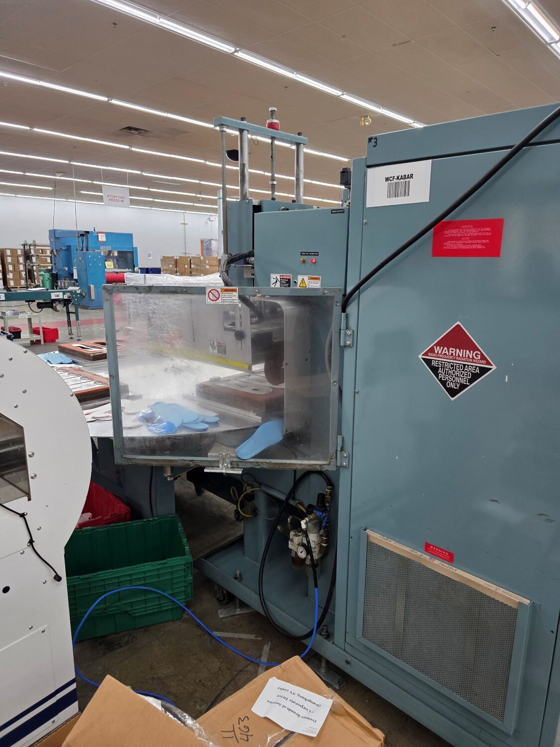 Cosmos Kabar RF Clamshell Blister Sealer Model # 15000FS (Used) Item # UE-012726F