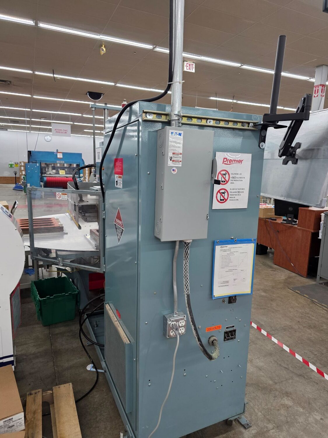 Cosmos Kabar RF Clamshell Blister Sealer Model # 15000FS (Used) Item # UE-012726F