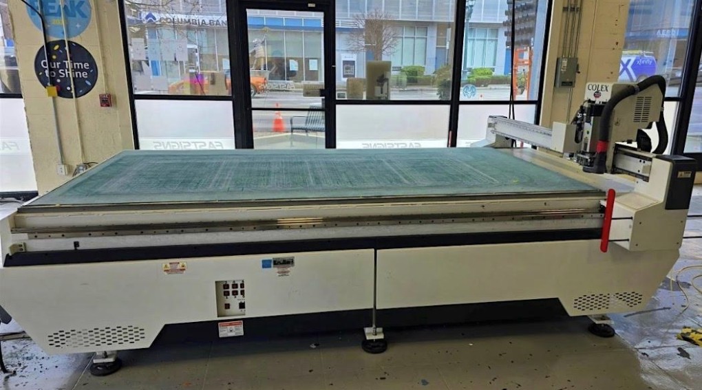 Colex Sharpcut SX1732 5×10 Flatbed Cutter (Used) Item # UE-012726A