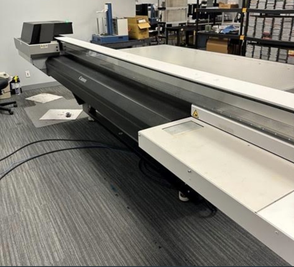 Canon Océ Arizona 2340 GTF Wide Format UV LED Inkjet Printer (Used) Item # UE-123125C