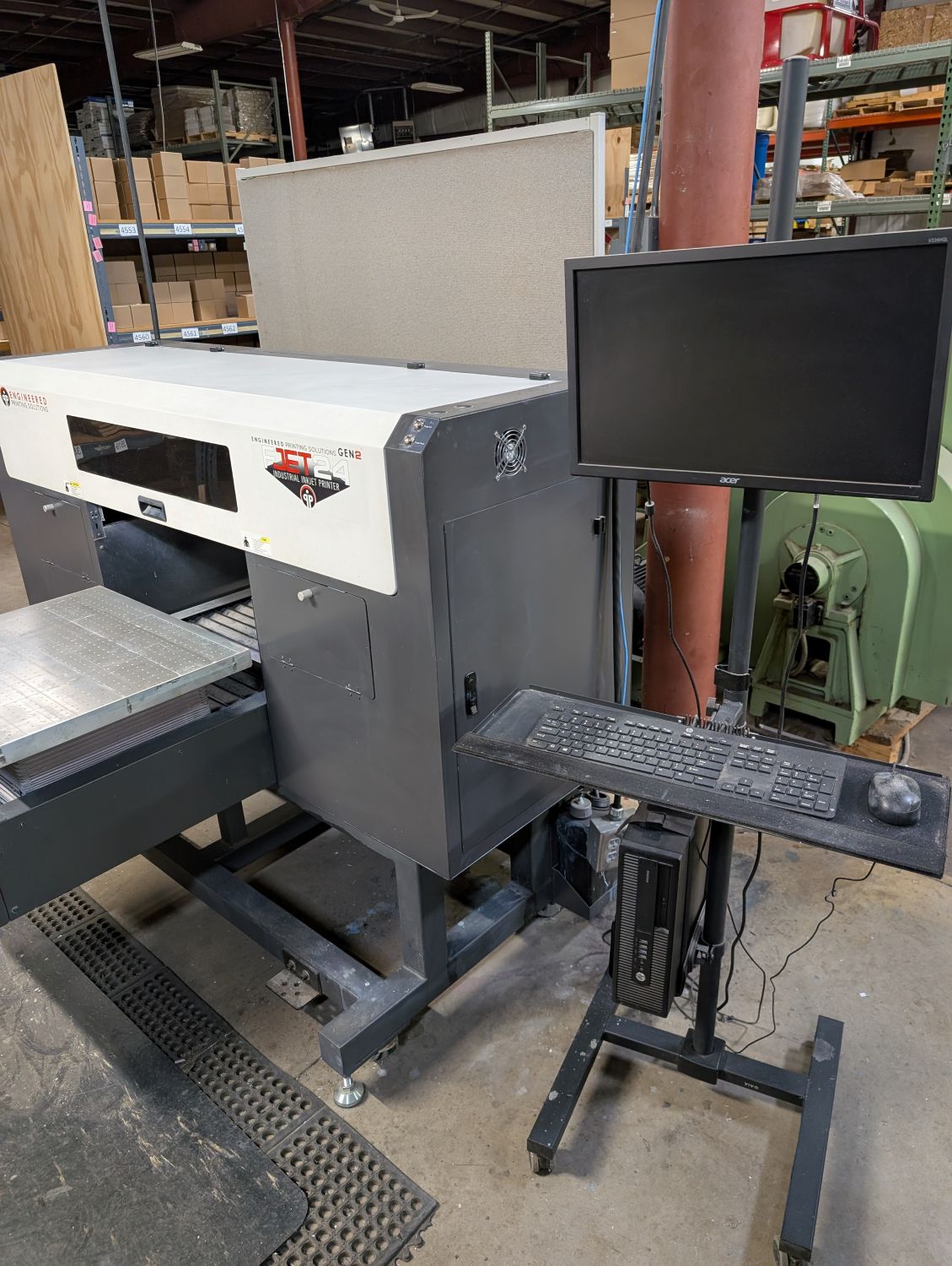 FJET24 Gen 2 Industrial inkjet Printer (Used) Item # UE-020426A