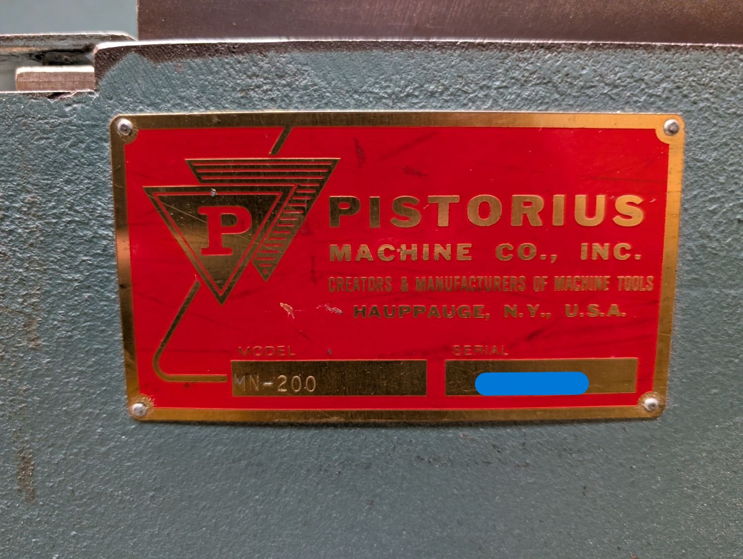 Pistorius MN200 Double Mitre Saw and Laguna Dust Collector (Used) Item # UE-020426B