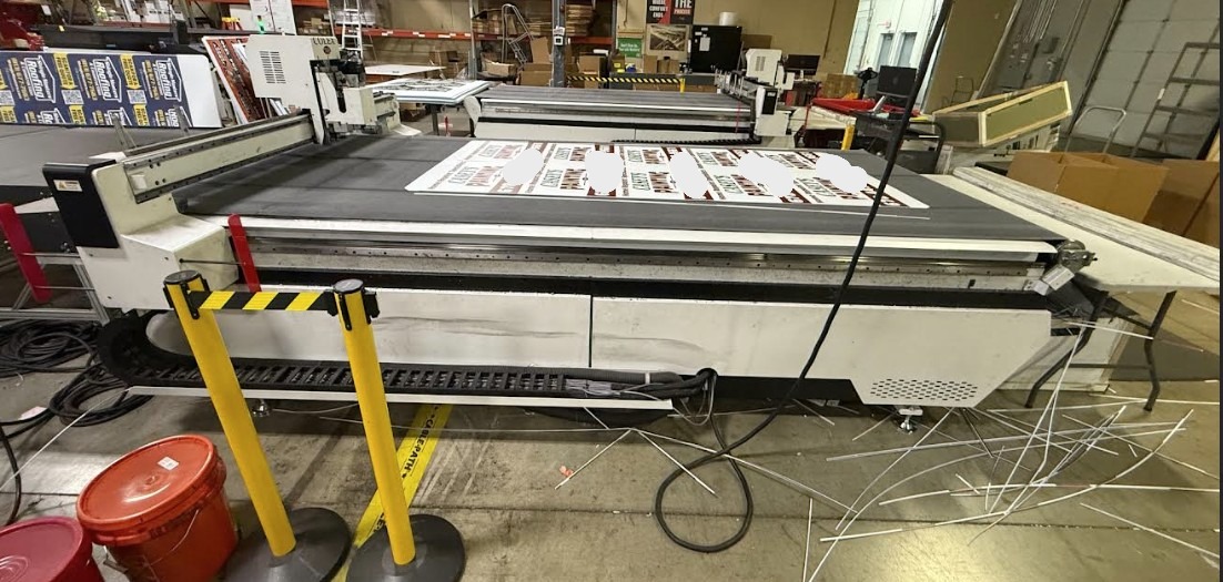 Colex Sharpcut SX1732 5×10 Flatbed Cutter (Used) Item # UE-020526B