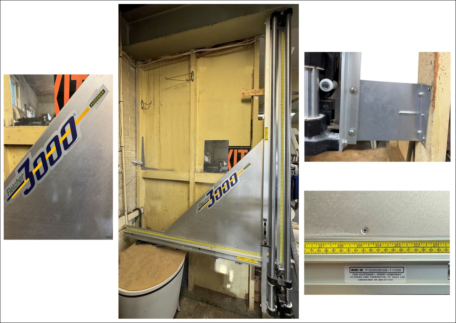 Fletcher 3000 60″ Multi-Material Cutter (Used) Item # UE-021126D