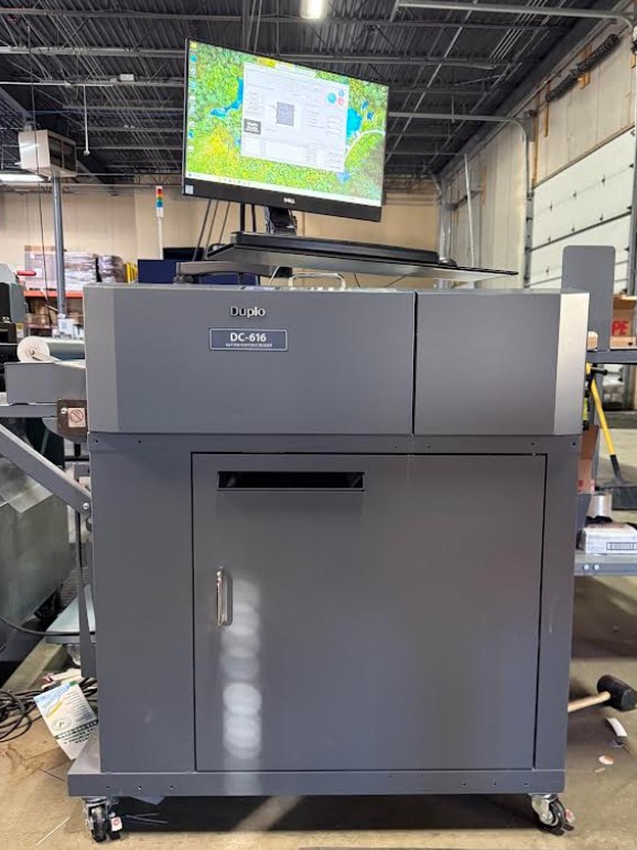 Duplo DC-616 Slitter / Cutter / Creaser (Used) Item # UE-021726B