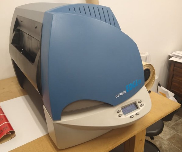 Gerber Edge FX Printer and Gerber Envision 375 Plotter (Used) Item # UE-021726C