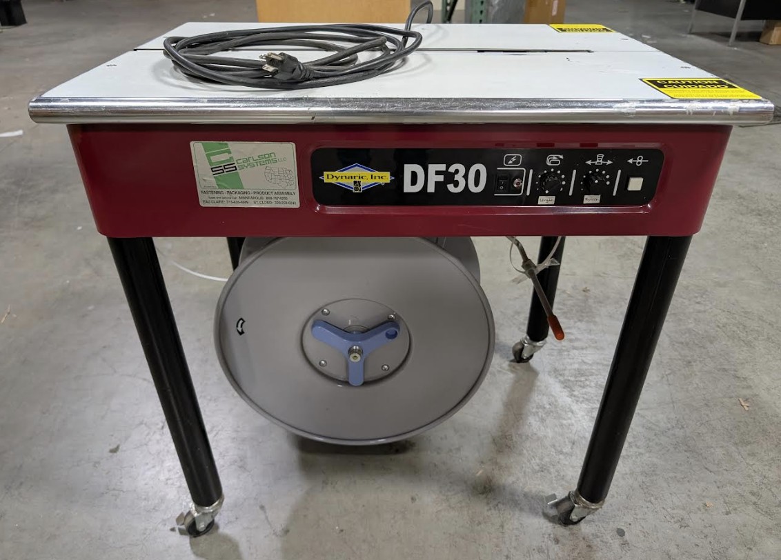 Dynaric DF-30 Semi-automatic Tabletop Strapping Machine (Used) Item # UE-022626B