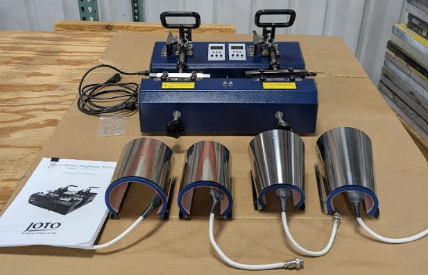 Joto Digital Mug Press – Dual Station (Used) Item # UE-022626I